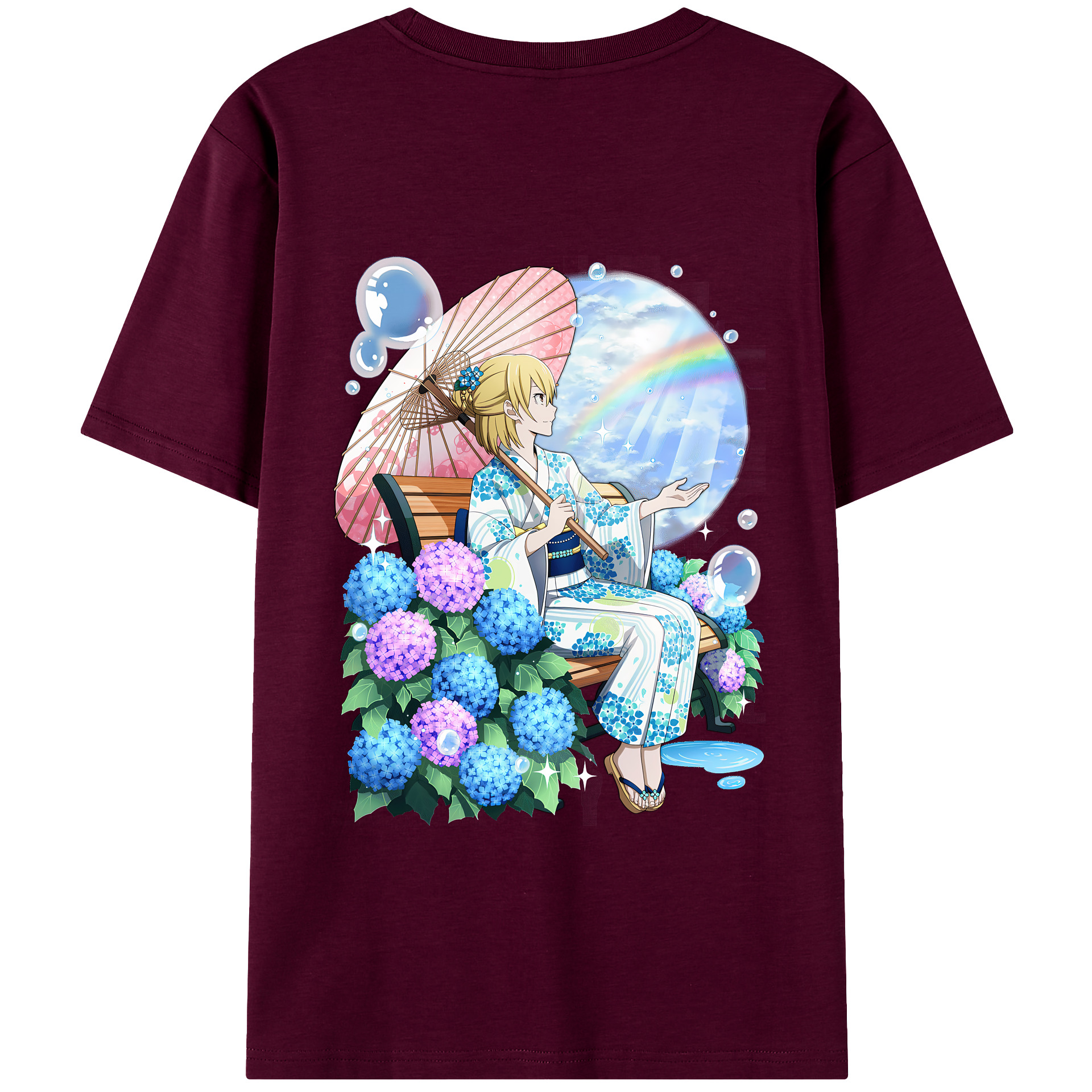 （画像用） 文豪ストレイドッグス Bungo Stray Dogs レディース半袖Tシャツ(バックプリント)